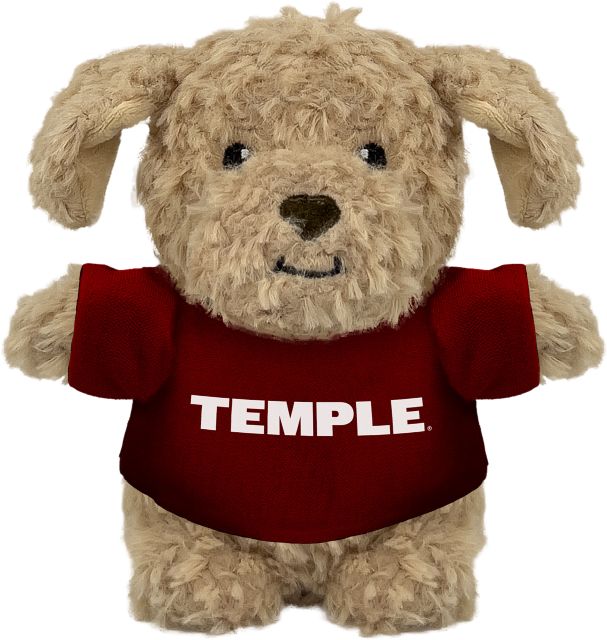 Temple University 6" Woolies Plush with T-Shirt