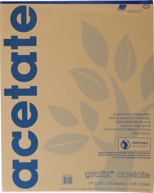 ACETATE CLEAR 005 19X24