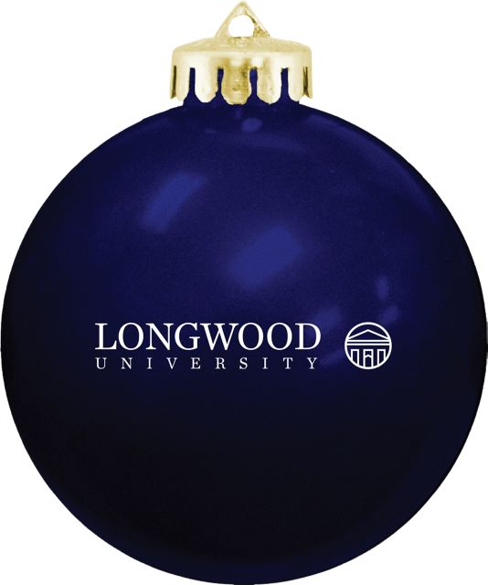 Longwood University Round Shatterproof Ornament