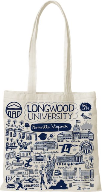 Longwood University Julia Gash Tote