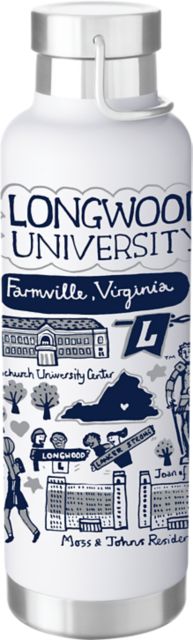 Longwood University 24 oz Bottle