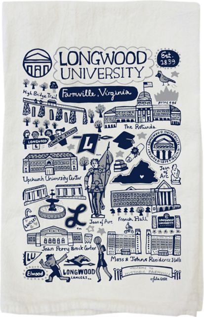 Longwood University Kitchen Towel