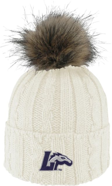 Longwood University Women's Fur Pom Beanie