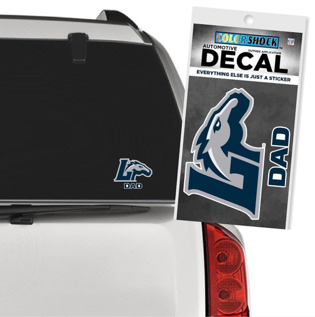 Longwood University Lancers Dad Decal