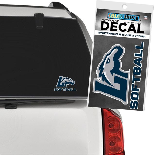 Longwood University Lancers Softball Decal