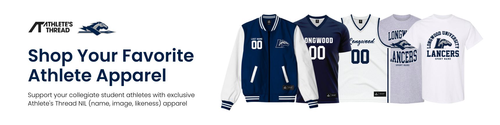 Shop Your Favorite Athlete Apparel. Support your collegiate student athletes with exclusive Athlete's Thread (name, image, likeness) apparel.