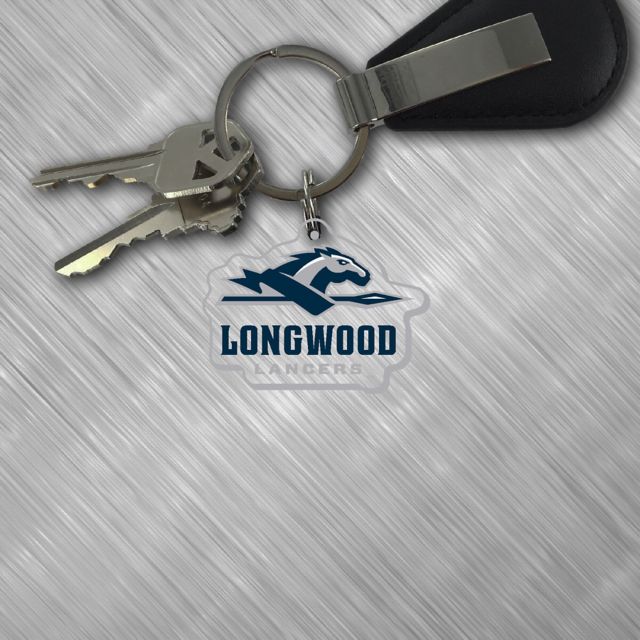Longwood University Lancers Keychain