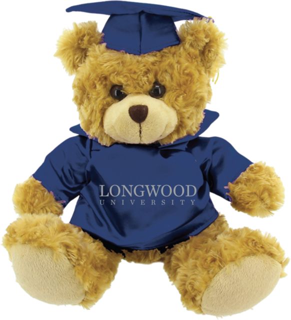 Longwood University 10'' Graduation Bear