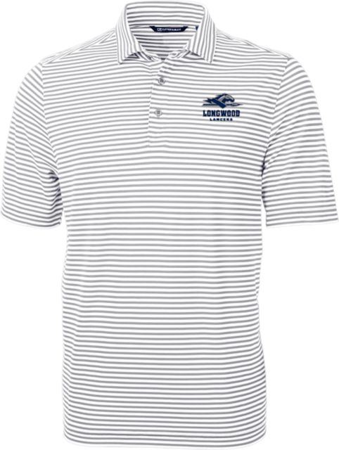 Longwood University Striped Eco Polo