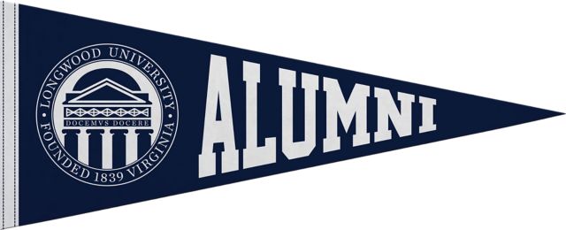 Longwood University 12x30 Alumni Pennant