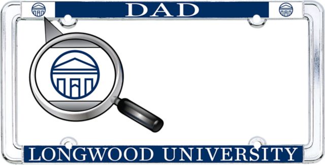 Longwood University License Plate Frame