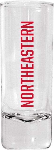 Northeastern University 2.5 oz. Collector's Glass