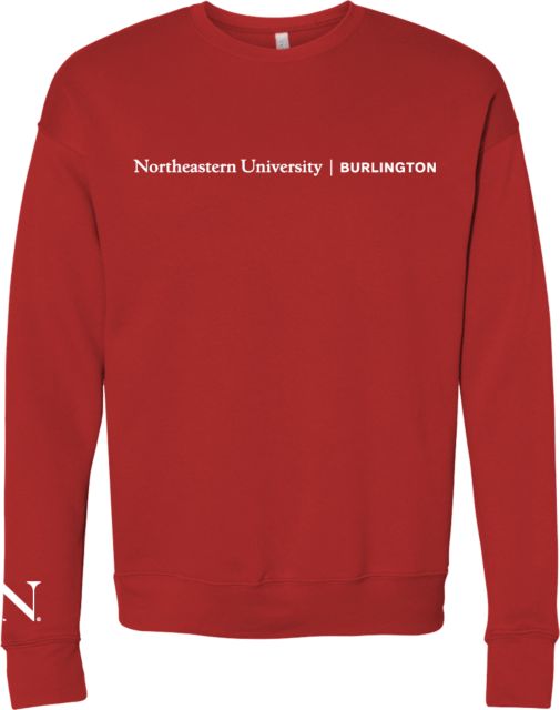 Northeastern University Burlington Crewneck Sweatshirt - ONLINE ONLY