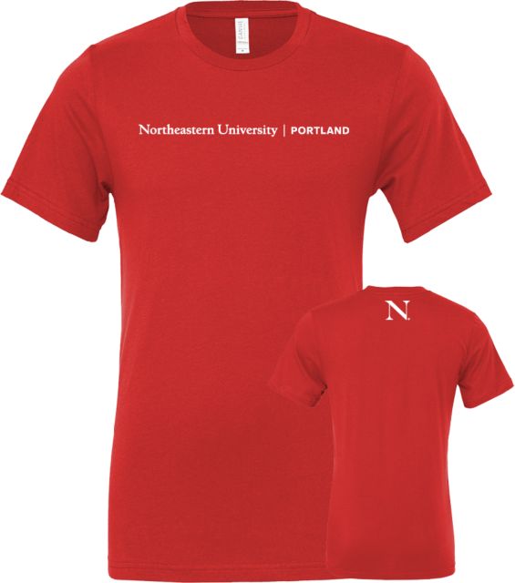 Northeastern University Portland Short Sleeve T-Shirt - ONLINE ONLY