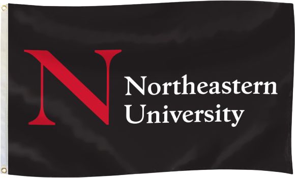 Northeastern University 3' x 5' Flag