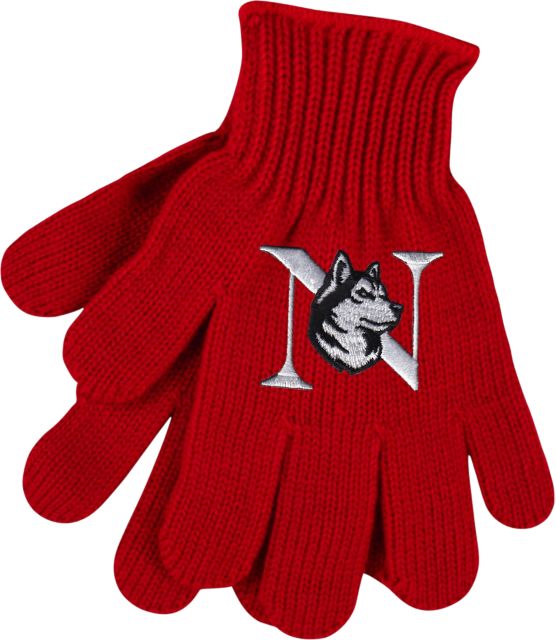Northeastern University Youth Knit Tailgate Gloves