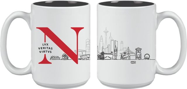 Northeastern University 15 oz. Mug