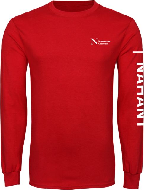 Northeastern University Nahant Long Sleeve T-Shirt - ONLINE ONLY