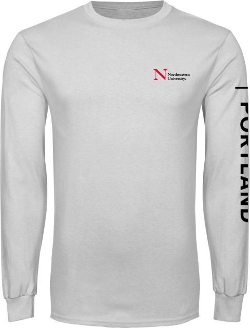 Northeastern University Portland Long Sleeve T-Shirt - ONLINE ONLY