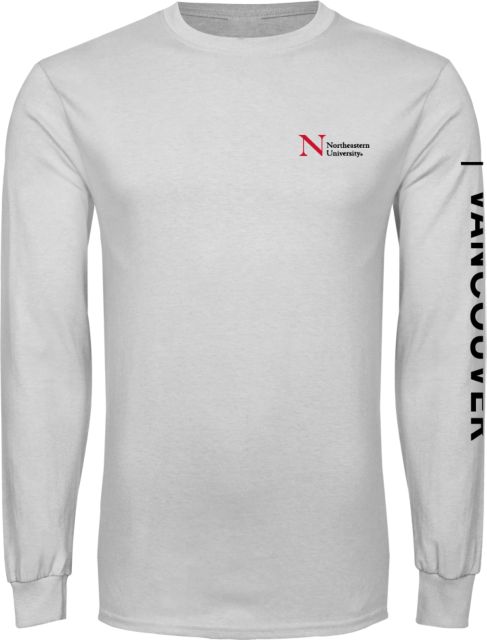 Northeastern University Vancouver Long Sleeve T-Shirt - ONLINE ONLY