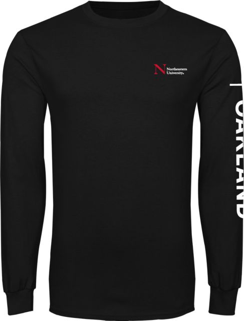 Northeastern University Oakland Long Sleeve T-Shirt - ONLINE ONLY