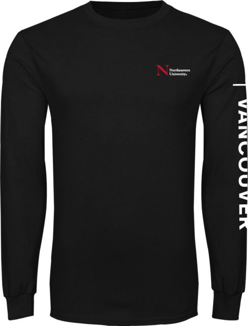 Northeastern University Vancouver Long Sleeve T-Shirt - ONLINE ONLY