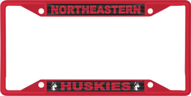 Northeastern University Huskies License Plate Frame