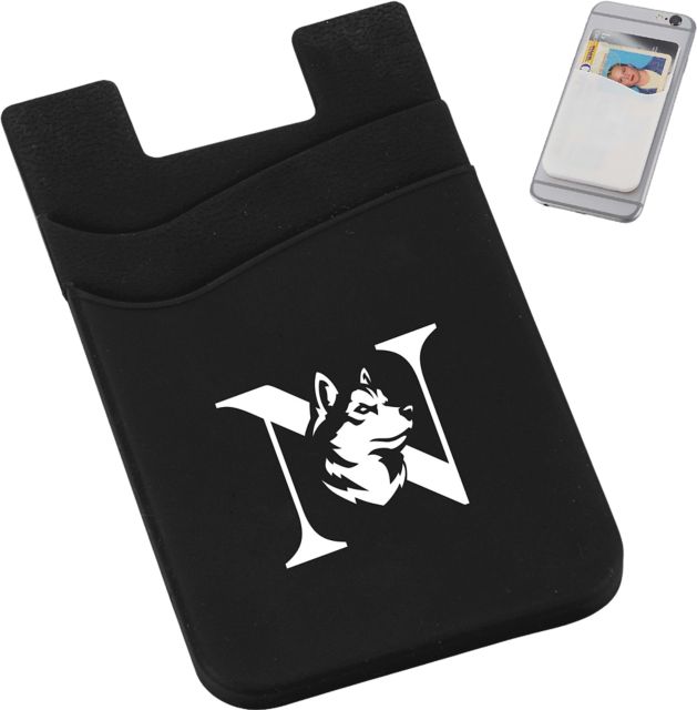 Northeastern University Silicone Card Wallet