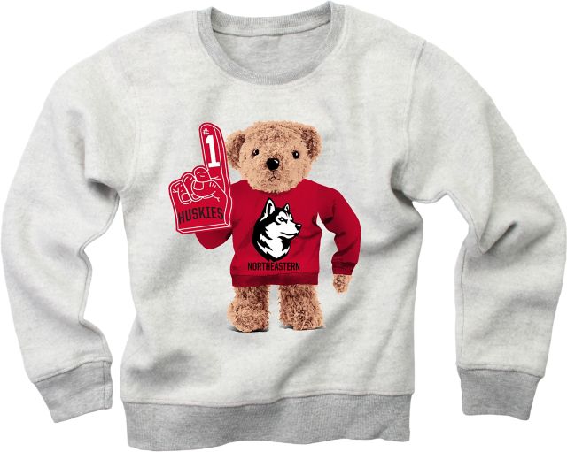 Northeastern University Toddler Boy's Teddy Crewneck