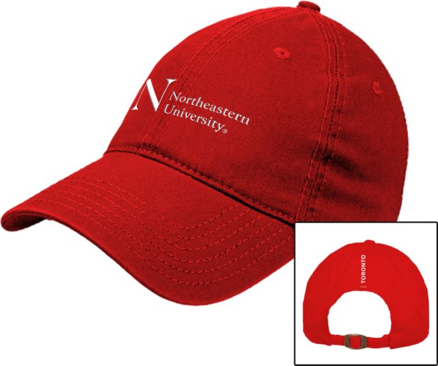 Northeastern University Toronto Adjustable Cap - ONLINE ONLY
