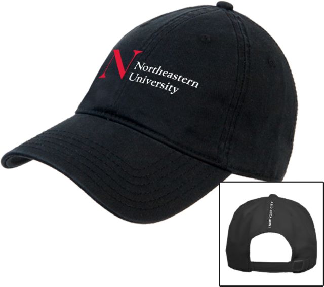 Northeastern University New York City Adjustable Cap