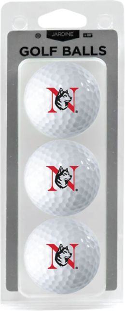 Northeastern University 3 Pack Golf Balls
