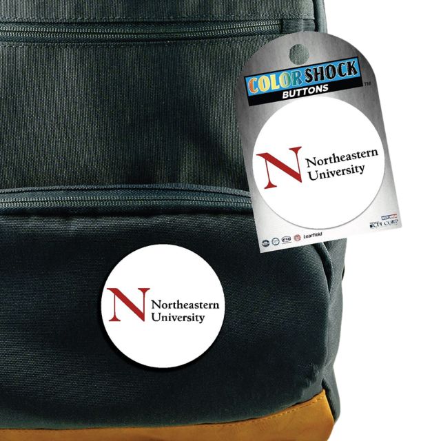 Northeastern University 3'' Button