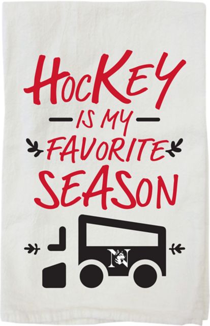 Northeastern University Hockey Tea Towel