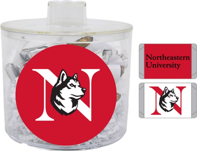 Northeastern University Chocolate Canister