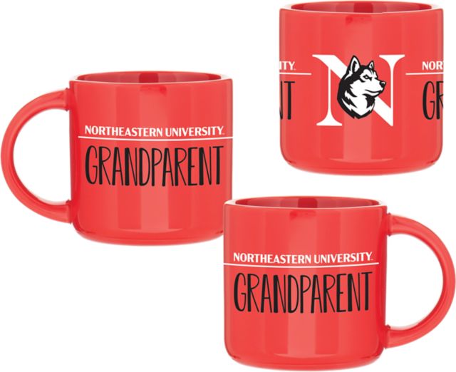 Northeastern University 14 oz. Grandparent Mug
