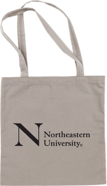 Northeastern University Canvas Tote Bag