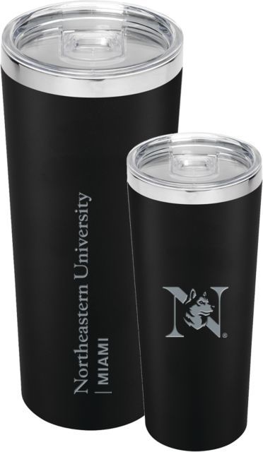 Northeastern University Huskies Miami Vacuum Insulated Tumbler - ONLINE ONLY