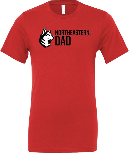 Northeastern University Dad Short Sleeve T-Shirt