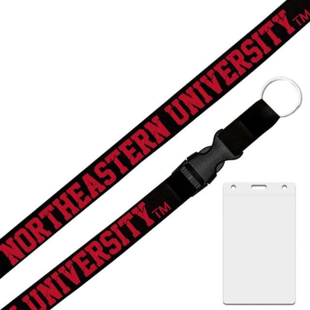 Northeastern University Lanyard