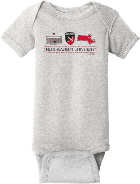 Northeastern University Julia Gash Infant Bodysuit