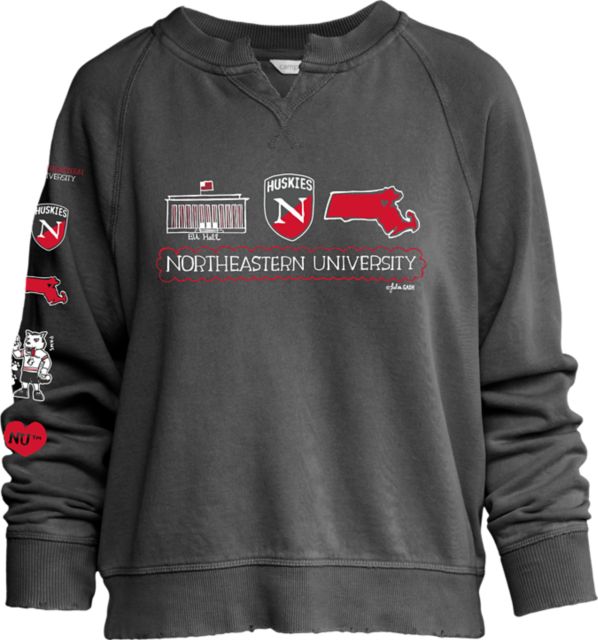 Northeastern University Huskies Women's Crewneck Sweatshirt