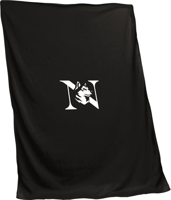Northeastern University 84x54 Huskies Sweatshirt Blanket