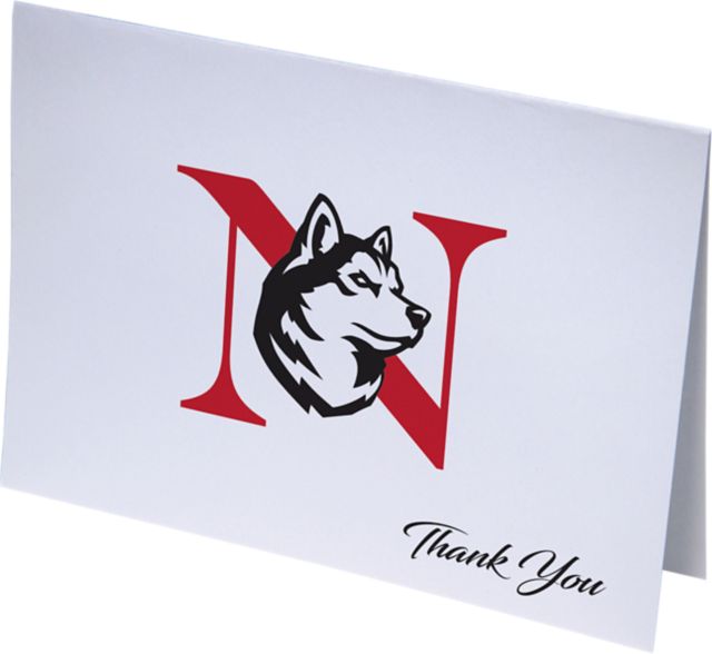 Northeastern University 10 Pack Thank You Notecard