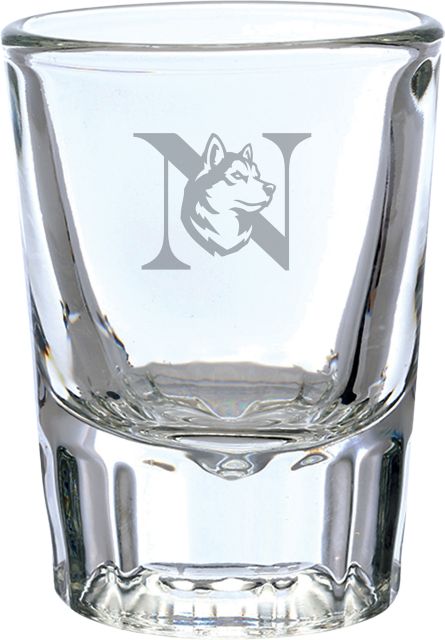 Northeastern University Collectors Glass