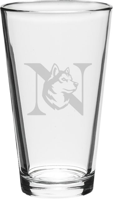 Northeastern University 16 oz. Mixing Glass