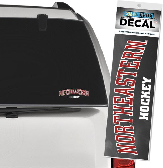 Northeastern University Hockey Decal