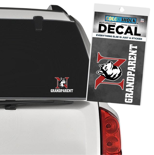Northeastern University Grandparent Decal
