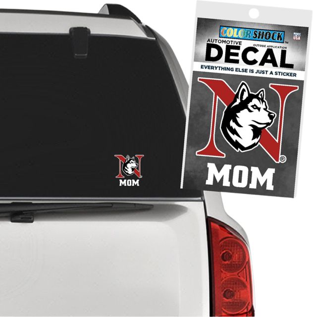 Northeastern University Mom Decal
