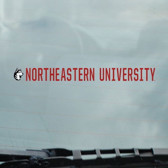 Northeastern University Huskies Strip Decal